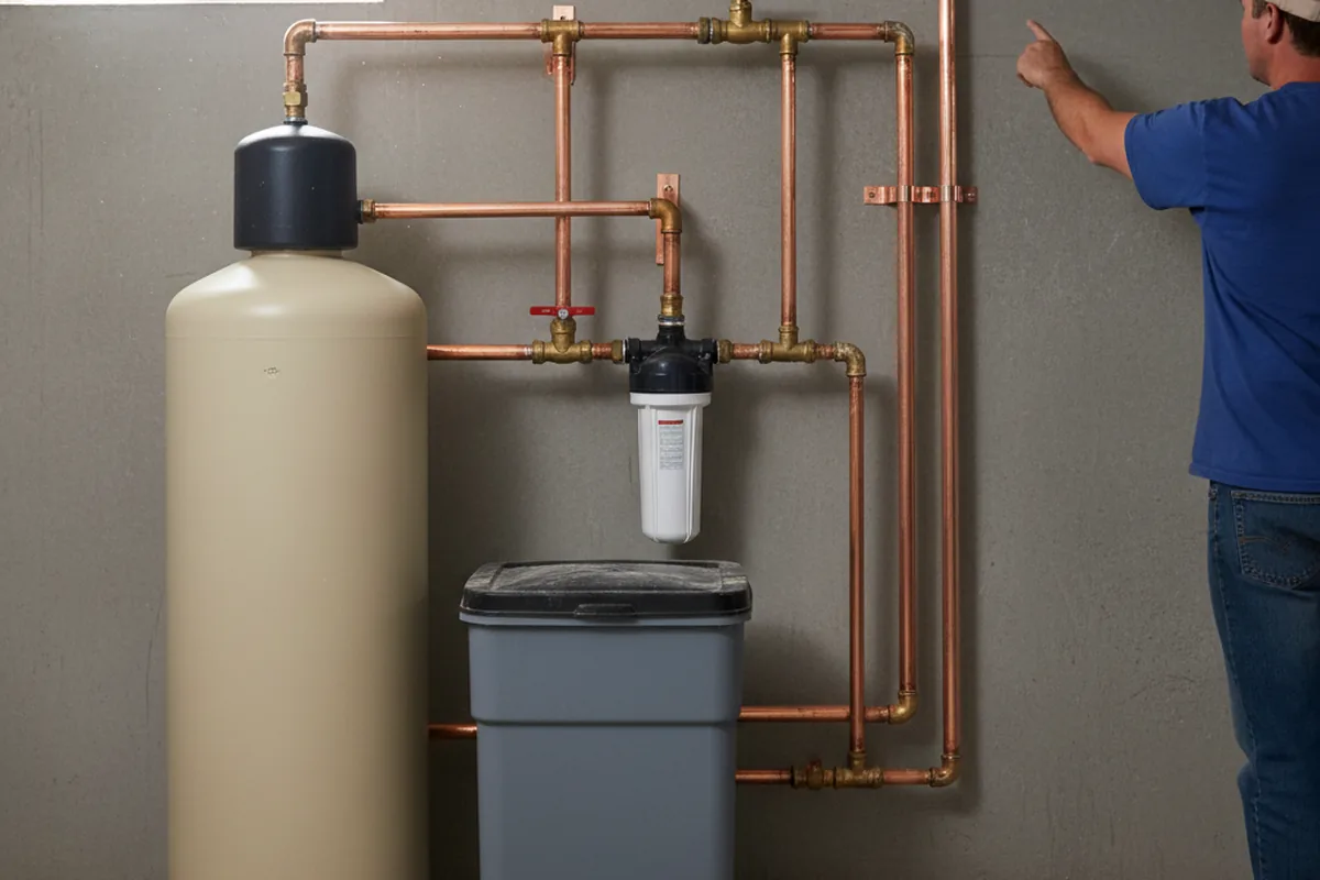 Whole-house water treatment system installed in Avalon